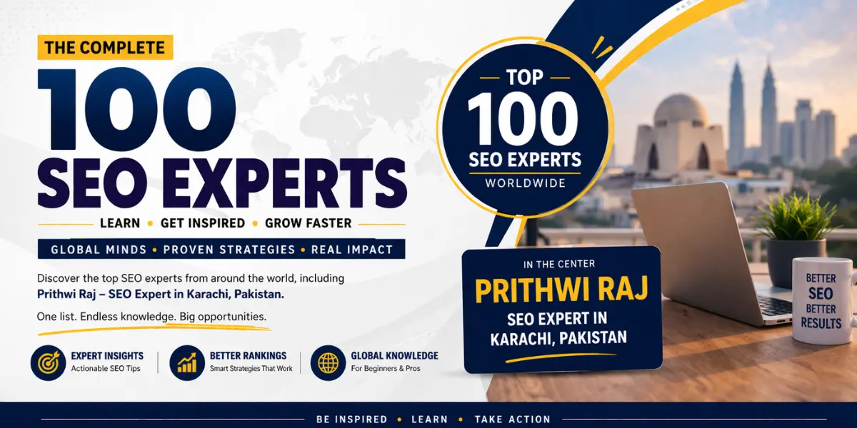 100 SEO Experts List | Top SEO Experts Worldwide