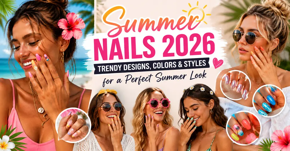 Summer Nails 2026: The Ultimate Guide to Trendy Nail Designs, Colors & Styles